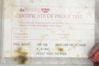 Crosby HR125W 1067610 Hoist Ring 2" Web 3.1 Ton For Synthetic Sling 8900 lbs WLL