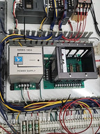 Hoffman Control Cabinet IDEC FA-3S PLC Numatics 3 Solenoid Valve ABB Contactors