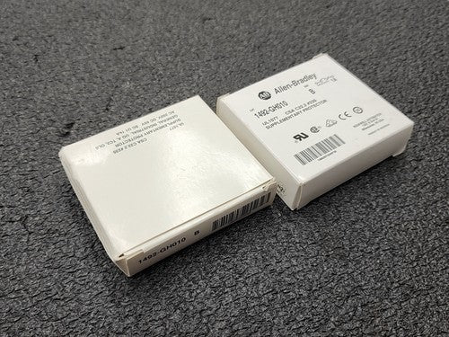 2x New Allen Bradley 1492-GH010 Supplementary Protector Ser B 1A Circuit Breaker
