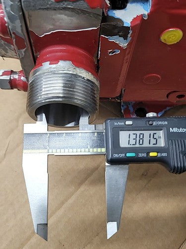 Waukesha Cherry-Burrell 018 U1 SPX Positive Displacement Pump PDP Missing Lug A4