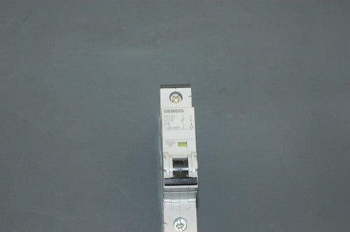 Siemens 5SY41 MCB C5, 5SY4111-7, 5A Circuit Breaker, 1-Pole, 230/400V - Lot of 5