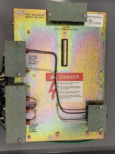 Square D PowerLogic Class 3020 CM2350 Circuit Monitor Industrial Panel Meter