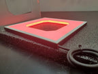 Wafer Inspection High Intensity Compact RED LED Light Illuminator 24VDC 210mm³