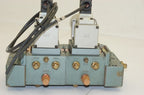 SMC Pneumatic Manifold,  NVS4124-0052DP Air Valve, 2-Position, 2-Valves