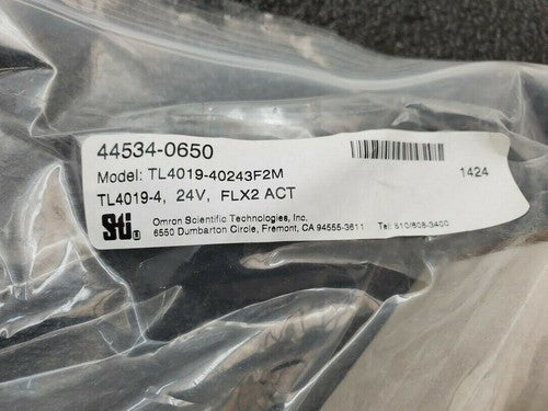 OMRON STI TL4019-40243F2M TL4019-4 24V FLX2 ACT 44534-0650 NEW Safety Interlock