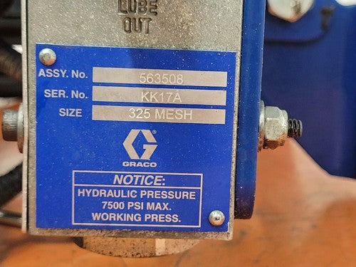 GRACO G3 Lubrication Pump 96G231 G3-A-12MX-120L08 12VDC 5100 PSI Working Pull B