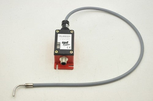 IPF Electrouic Fiber Optic Amplifier, M12- Stacker Alarm OL400321 With LT060311