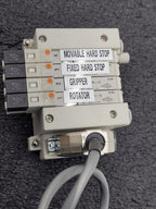 Lot of 4 SMC VQ1100-5  Solenoid Valve Blocks 24 Valves DIN Rail Mount DB25 Lot F