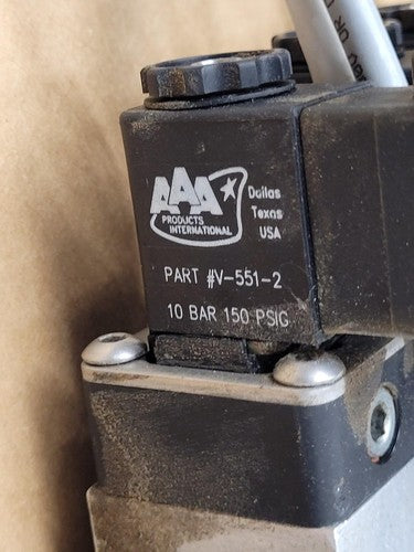 Lot of 13x AAA Products Air Gas Solenoid 12V Valve Manifold EBSS2Q 150PSI 26 Out