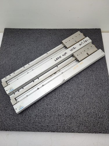 Lot of 2x FESTO SLG-18-275-YSR-A SA-208432 Linear Drive Air Actuator says: leaks
