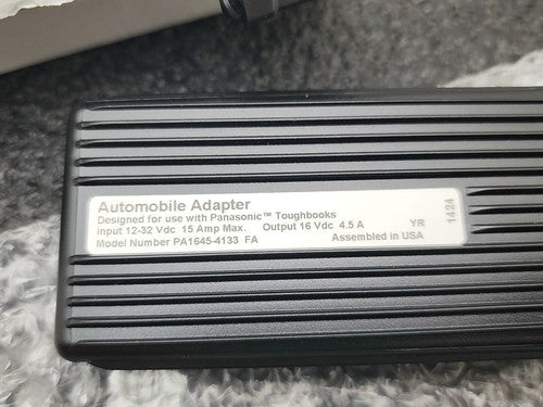 Lind PA1645-4133 Automotive Power Adapter for Panasonic Toughbook 16Vdc 4.5A