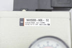 SMC NAV5000-N06-DZ Soft Start Valve With Pressure Gauge NEW
