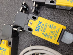 Sick S Series Safety Interlock Door Switch w/ Wire + Key i12-SB213 2x N/C 1x N/O