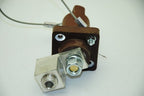Leviton Single-Pole Female Receptacle, Brown, 5/8" ID