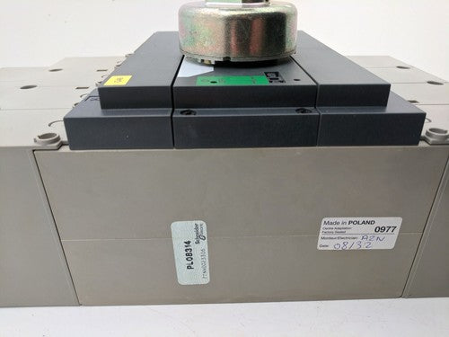 Schneider Merlin Gerin Interpact INSJ400 600V 400A Molded Case Disconnect Switch