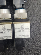 Allen Bradley 800MR-A9 800M-XAS Push Button Switches Contact Blocks Lot of 10