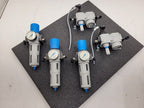 Lot 5 of Festo Pneumatic Solenoid Valve Regulator Manifold Robot Control 24VDC B