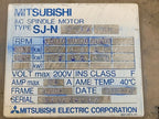 Mitsubishi SJ-N3.7A GM AC Spindle Motor 8000RPM 1.5kW Citizen E-32 Lathe