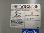 Hubbell Wiegmann RHC201606WW NEMA 1, 3R Enclosure Box 20x16x6 Carbon Steel Grey