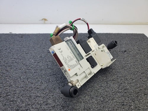 SMC ZQ1-ZSEC-A Digital Compact Vacuum Ejector ZQ1101U-K25L Valve Working Pull