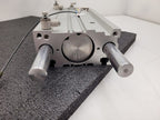 SMC MLGPM63TF-250-B Dual Guide Rod Pneumatic Slide Cylinder 250mm Travel