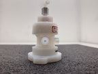 lot of 2 Furon High Purity Valve 1108555 + 1108547  1/4" Pneumatically Actuated