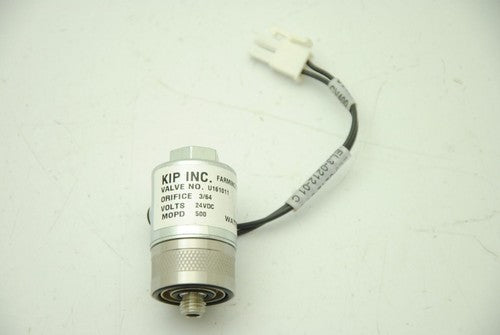 Kip Valve U161011-02, Solenoid Valve, 3/64" Orifice, 24VDC, 500MOPD