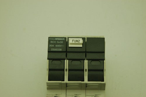 ItalWeber BCC 3x38, Fuse Holder