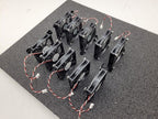 Lot of 10 NMB-MAT 3106KL-04W-B59 Brushless 12VDC Fan 0.30A w/grate, Working Pull