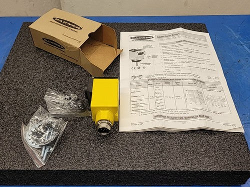 Banner Engineering Q45BB6FQ 36729 Rugged Fiber Optic Photoelectric Sensor