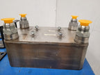 Stainless Steel 30 Plate Heat Exchanger 15"x9"x6" 1.25" Ports w/Mounting Braket
