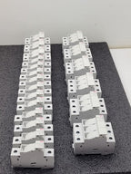 Lot of 20  ETI Fuse Holder EFD 10 1p 10 x 38 002540001 DIN Rail 3, 2 and 1 Unit