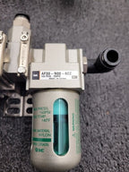 SMC Filter Regulator Soft Start Valve Lot of 2 AV2000-N02-5DZ AF20-N02-6CZ