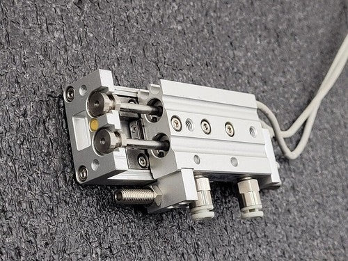 SMC MXS6-20 Pneumatic Dual Rod Cylinder Slide D-F9PW Sensors MXS6-20A-M9PWL-X11