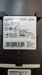 SIEMENS SIRIUS 3RH1140-1BB40 Contactor E05 w/ 3RH1911-1GA31 Auxiliary Contact