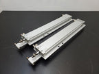 PAIR, 2X MUB32-400-DCL7204L 400mm Travel Pneumatic Linear Actuator Non Rotating