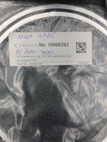 BOC Edwards Vacuum Centering Rings O-Rings ISO160AVCRT KF40 Viton DN 160 Lot