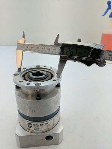 Gam Gear EPL-H-084-005H-090-B04 Planetary Servo Gear Reducer 5:1 Ratio 19mm