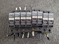 Lot of 8x Phoenix Contact UK 10,3-CC DIN Rail Fuse Holder w/ Indicator Class CC