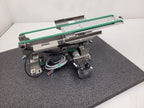 Beckhoff Stepper Motor Driven Extendable 2 Belt Conveyor 13" to 19" Extension A