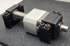 Ball Screw 3.5" travel 0.37" Pitch 1" input shaft 1.5" major Diameter Heavy Duty