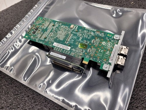 Dell Qlogic QTD2662L 2 Port  FC HBA HD8310405-71 2x SFPs Custom Bracket