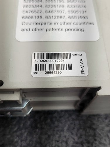 Micro Motion 1500D3AABAEZZZ Flow Transmitter 24VDC P/N 20000742 S/N 25642138