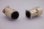 RDE SM-5ES1N8AY000 M40 x 1.5 6-Pos Power Panel Mount Connectors - Lot of 2