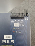 PULS Dimension QS20-361 QS20 36VDC 480W 13.3A DIN Rail Mount Working Pull