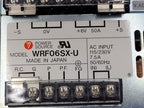 Power Source Power Supply WRF06SX-U 6VDC 50 Amps Output 115/230VAC 7.5A Input