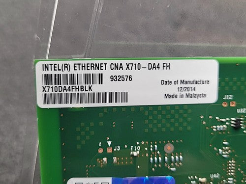 Intel Ethernet CNA X710-DA4 FH Quad Port 10GbE SFP+ PCIe Network Adapter