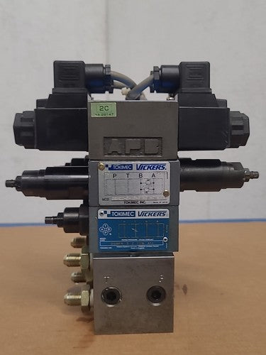 Tokimec Vickers DGMC2-3 AB BW BA BW 41J Hydraulic Directional Control Valve