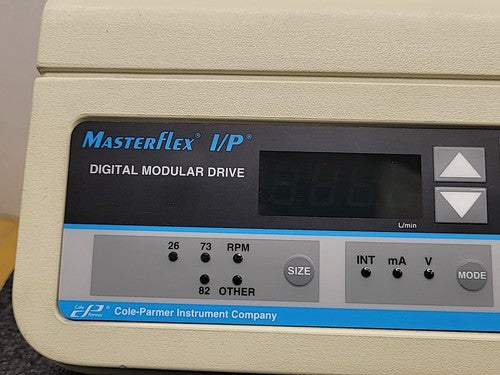 Cole-Parmer Masterflex I/P 7592-82 Digital Modular Drive & 77601-10 Pump Head