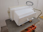 PTFE High Purity Liquid Bath Acid Rinse Tank 30x16x21 w/ Pneumatic Lid, Sensor